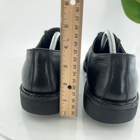 Mephisto France Men's Melchior Oxford Size 11 Cap Toe Black Aniline Leather - Picture 5 of 12